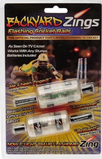 Achtertuin Zings - Knipperende Cricket Bails Achtertuin Zings - Knipperende Cricket Bails